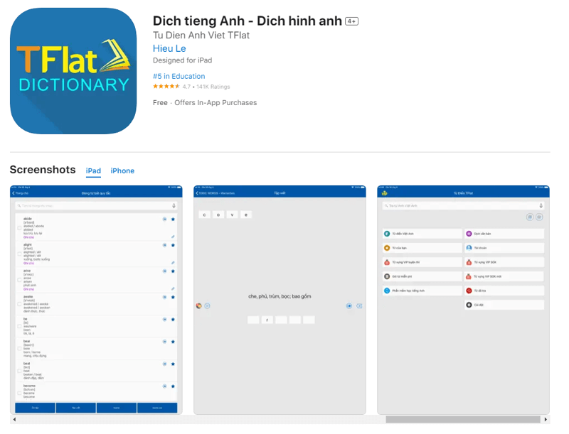 app dịch tiếng anh chuẩn ngữ pháp