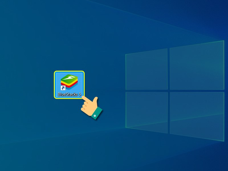 Đăng nhập tài khoản BlueStacks bước 1