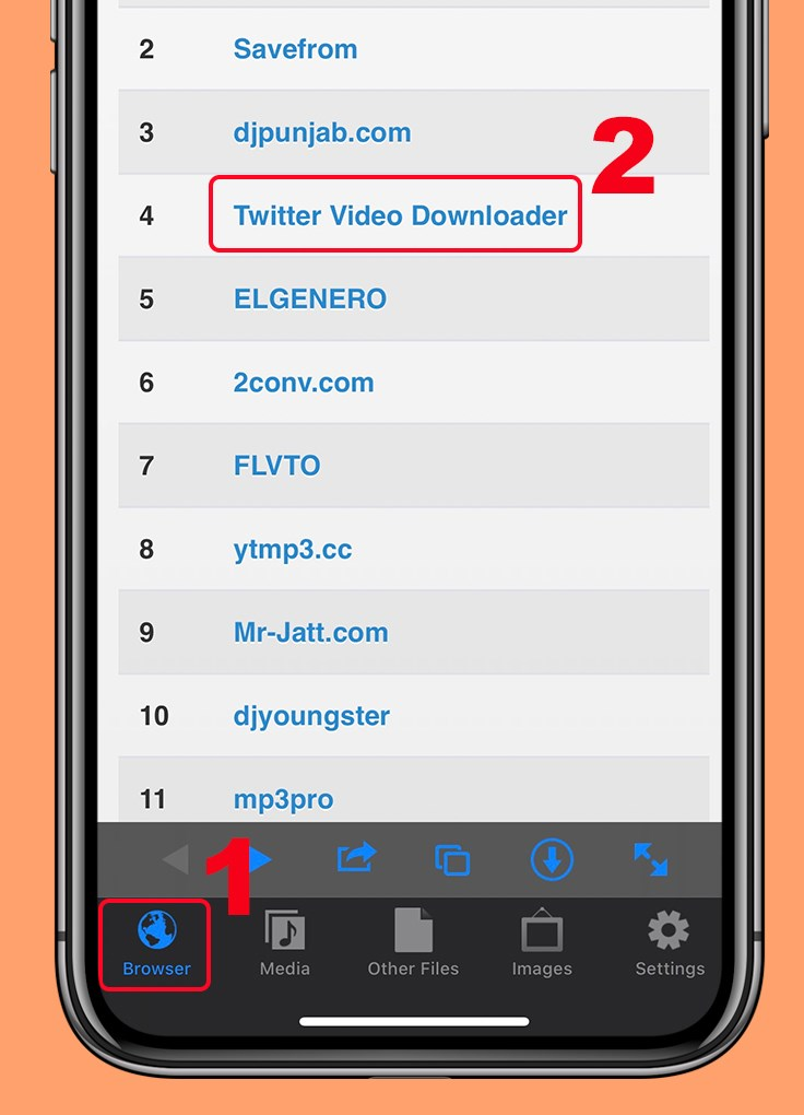 cách tải video gif twitter cho ios 4