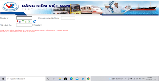 Cách tra cứu phạt nguội ô tô trên Cổng thông tin điện tử của Cục Đăng kiểm Việt Nam