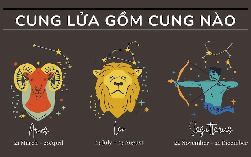 Cung Lửa Hợp Với Cung Nào?