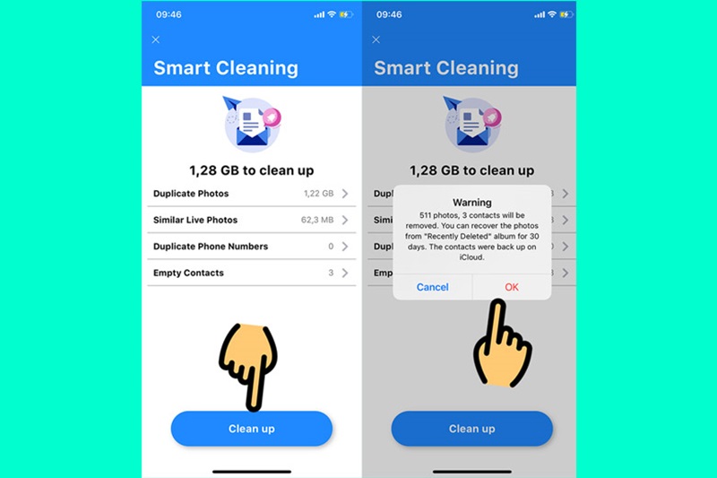 cách dùng cleaner master dọn rác iphone