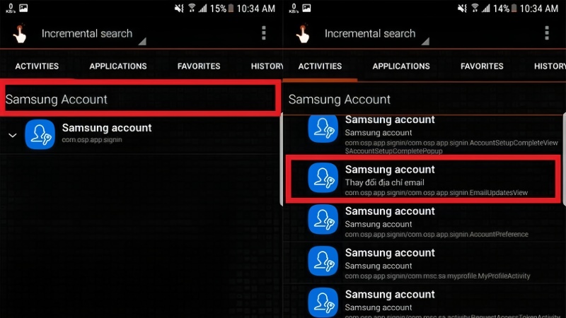 cách xóa tài khoản samsung account