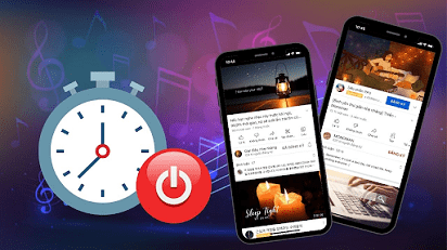 Cách hẹn giờ tắt nhạc trên Iphone