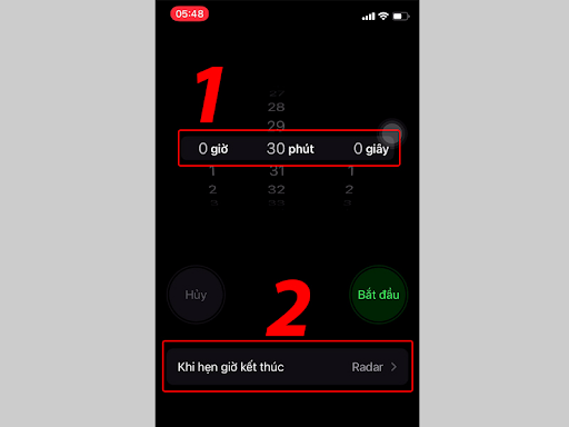 Chia sẻ cách hẹn giờ tắt nhạc trên iPhone qua trung tâm điều khiển bước 3