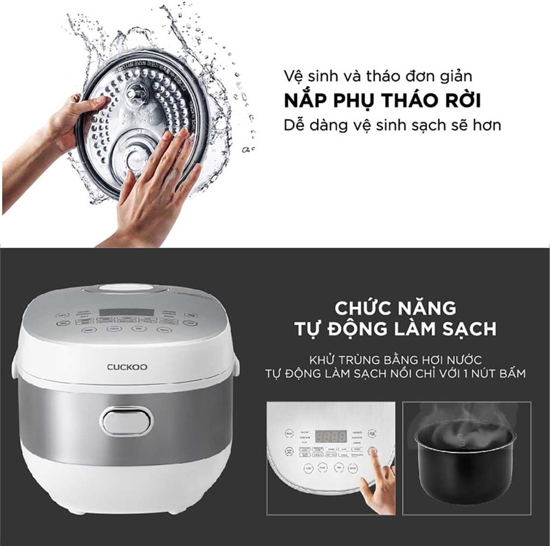 nồi cơm điện cuckoo hàn quốc