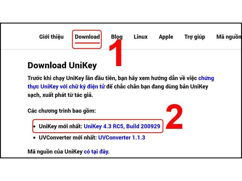 cài đặt unikey