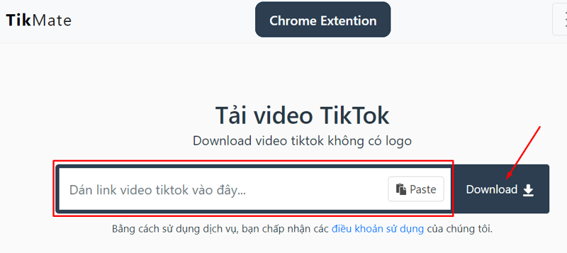 download video tiktok không logo