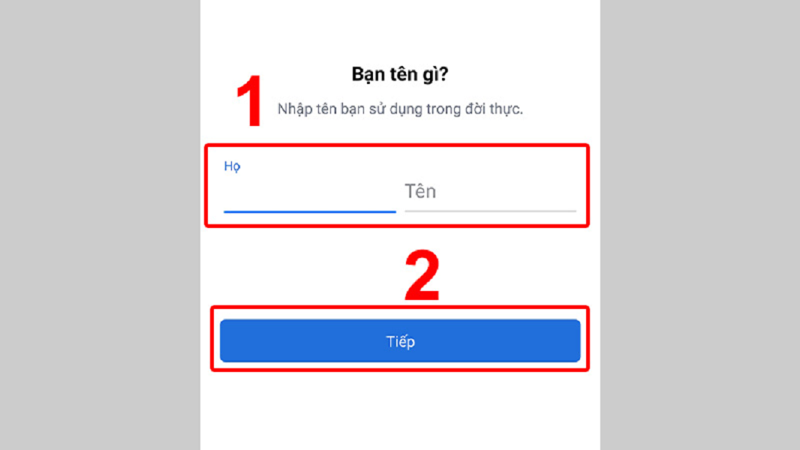 tạo tài khoản facebook mới