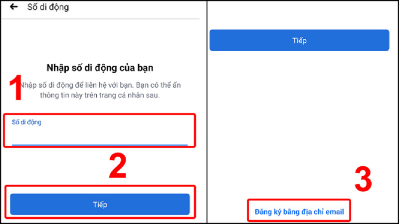 đăng ký tài khoản facebook