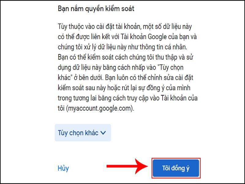 tạo tài khoản gmail trên máy tính bước 5