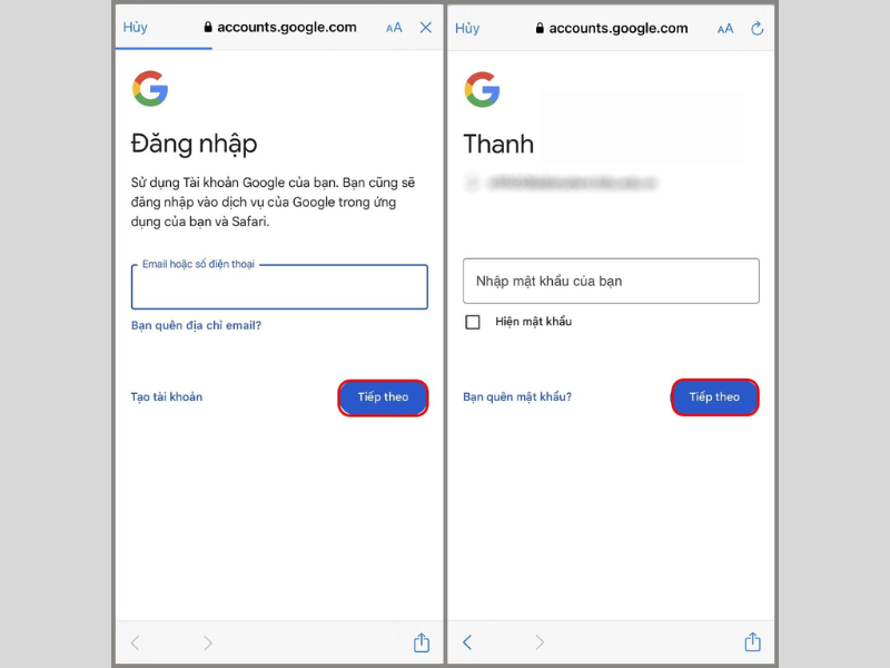 tạo tài khoản gmail mới