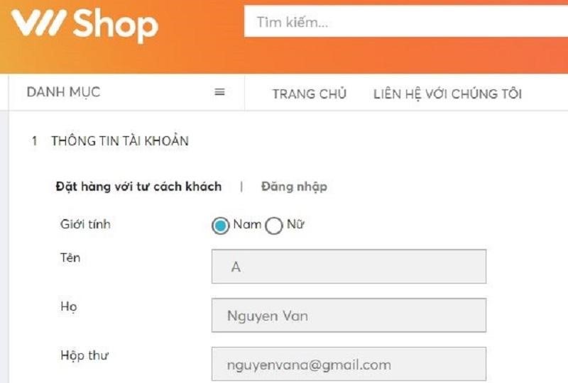 Đăng ký thuê bao trên trang web chính thức của Vietnamobile bước 4