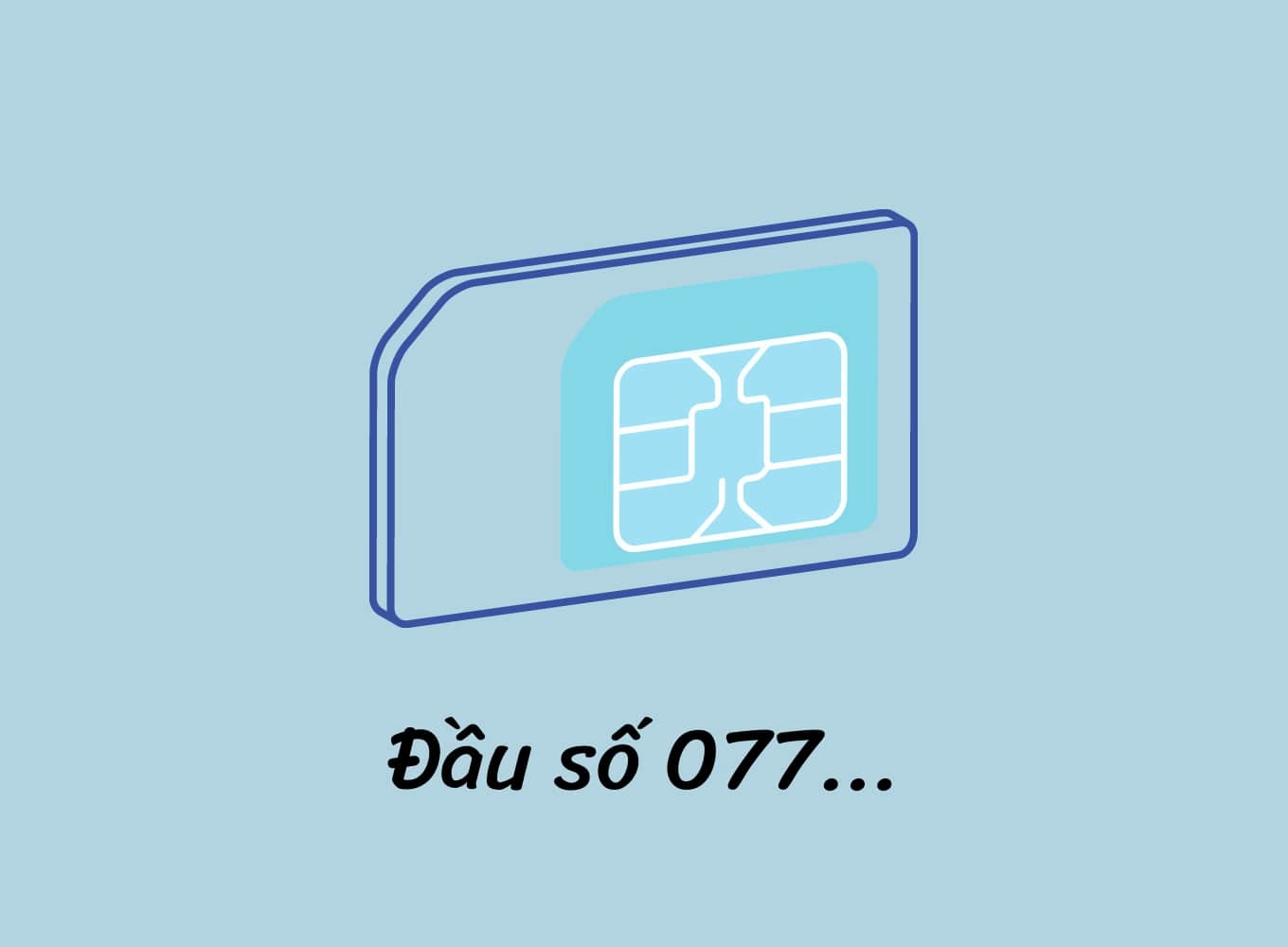 sim có đầu số 077