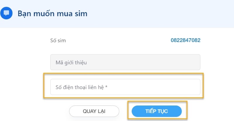 Cách đăng ký thuê bao điện thoại đầu số 081 chính chủ bước 4