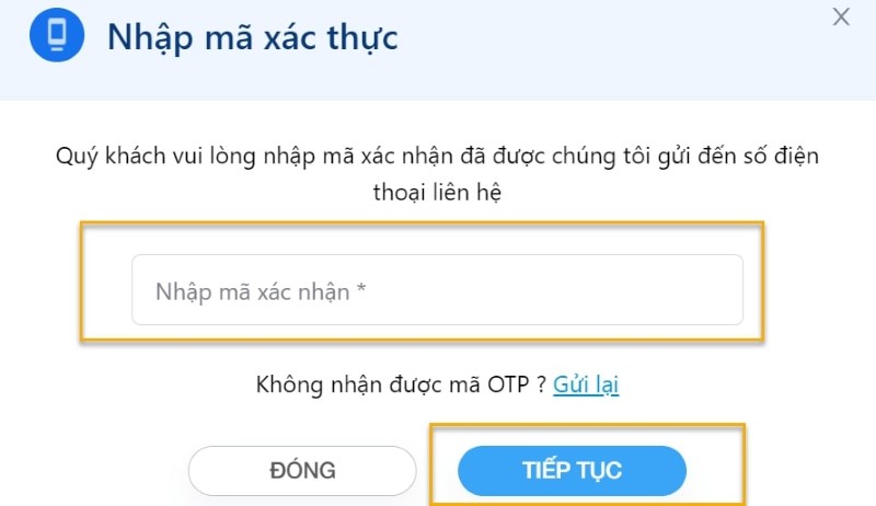 Cách đăng ký thuê bao điện thoại đầu số 081 chính chủ bước 4