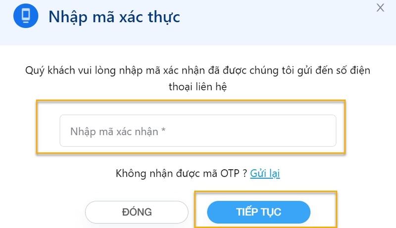  Đăng ký thuê bao 083 online tại website VinaPhone bước 5