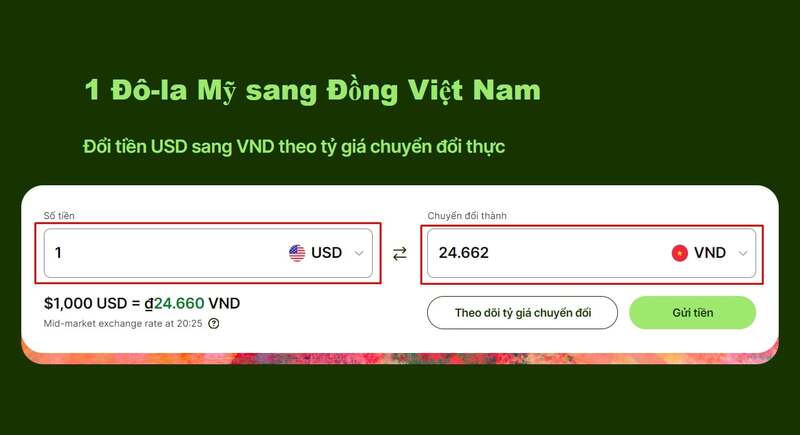 Quy đổi bằng công cụ trực tuyến bước 3