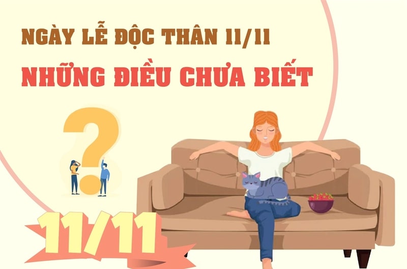 Lễ độc thân 11/11 là thứ mấy