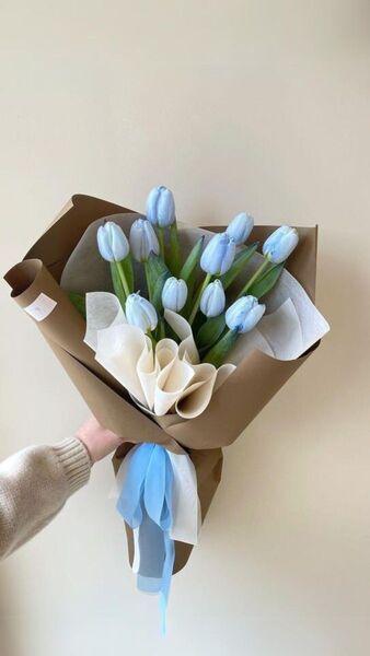 Ảnh nền hoa Tulip màu xanh dương