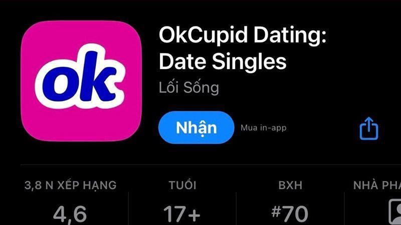 Ứng dụng OkCupid