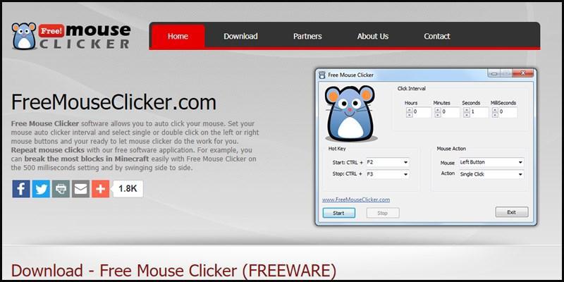 Free Mouse Clicker