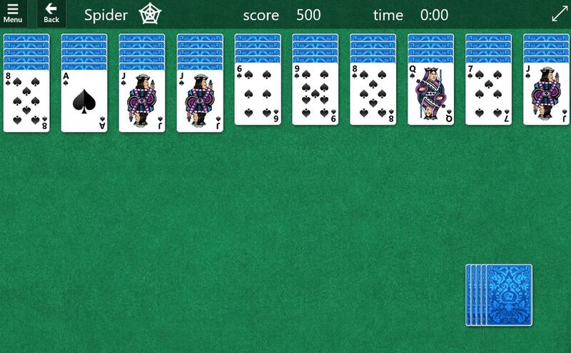 Bài Solitaire trên Google