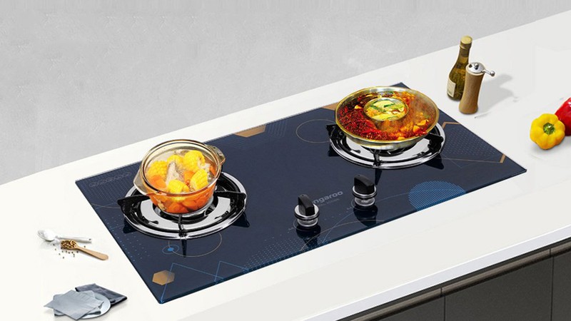 Bếp ga Đôi Âm Kính Kangaroo KG536B – Đẳng cấp với chất lượng vượt trội.