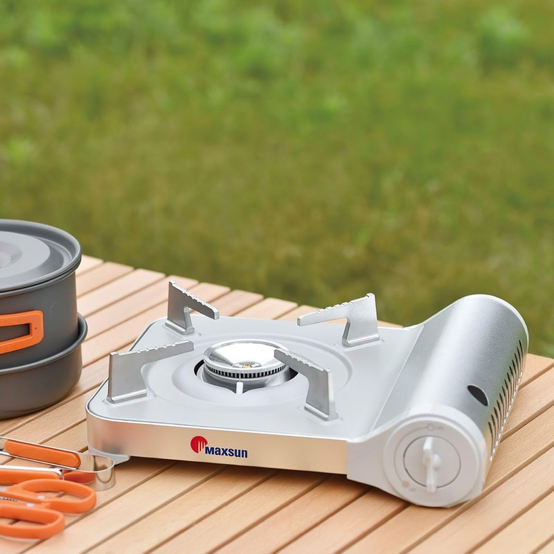 Bếp ga giá rẻ và được dùng cho các buổi tiệc ngoài trời là bếp ga mini.