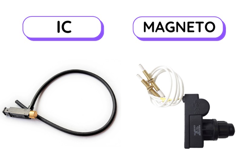 Hệ thống đánh lửa Magneto có giá thành cao hơn so với hệ thống đánh lửa IC.