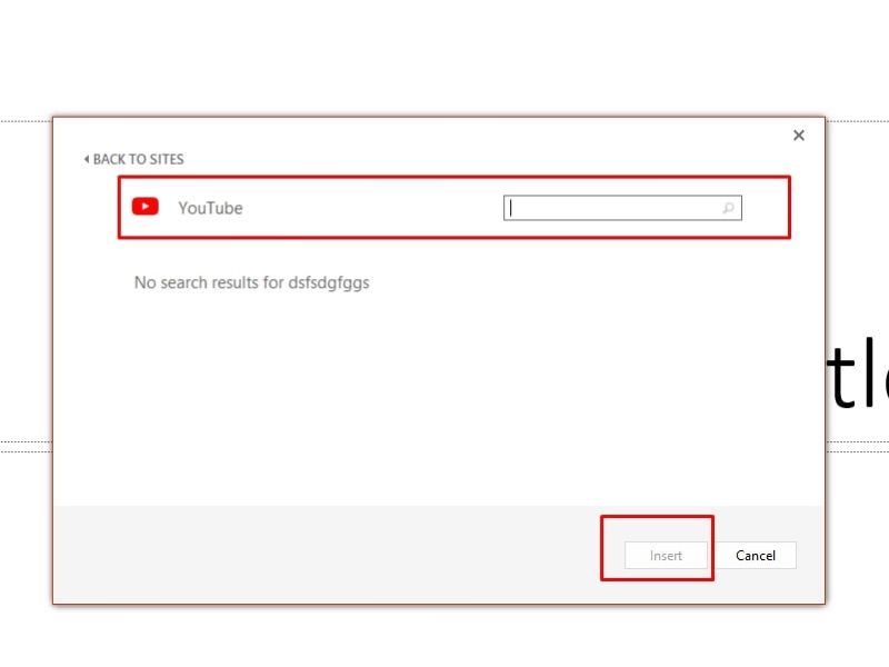 Cách chèn video từ Youtube hoặc trang web khác vào Powerpoint bước 5