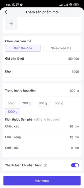 cách đăng sản phẩm lên tiktok shop 4