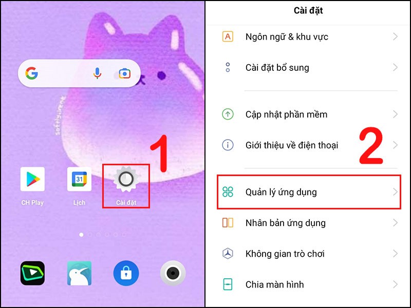 đăng xuất messenger trên điện thoại Android 1