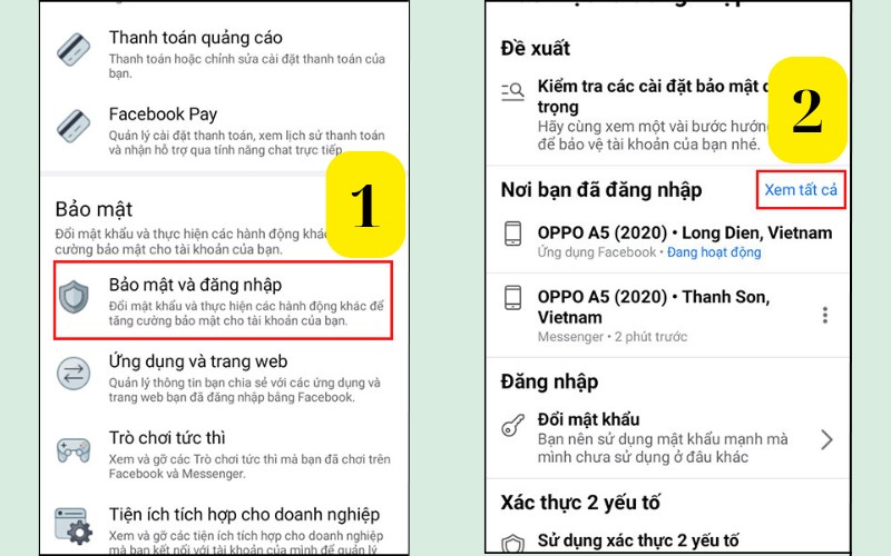 Thoát tài khoản Messenger theo nơi đăng nhập 2