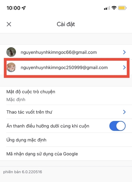 Cách đăng xuất tài khoản Google trên thiết bị khác