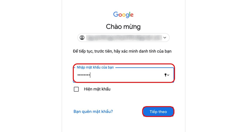 Cách đổi mật khẩu Gmail trên máy tính bước 3