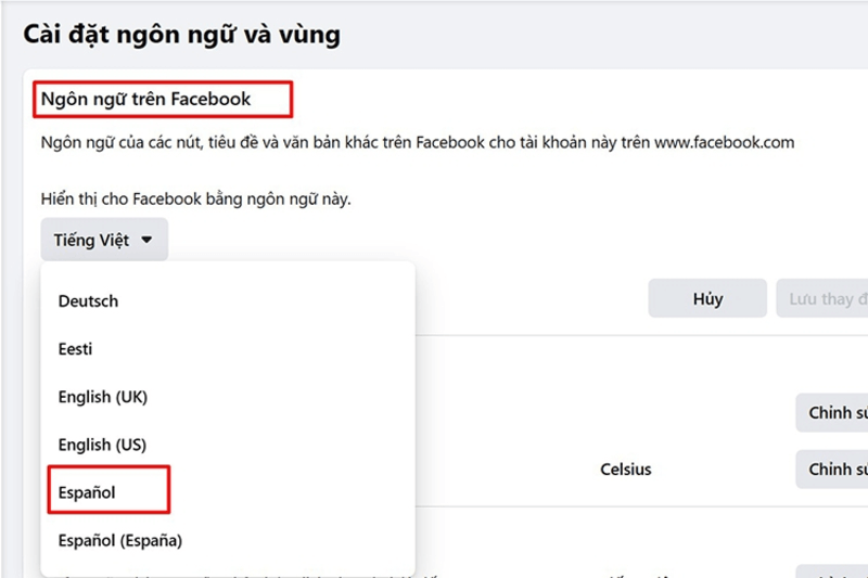 Cách đổi tên Facebook chứa ký tự đặc biệt bước 3