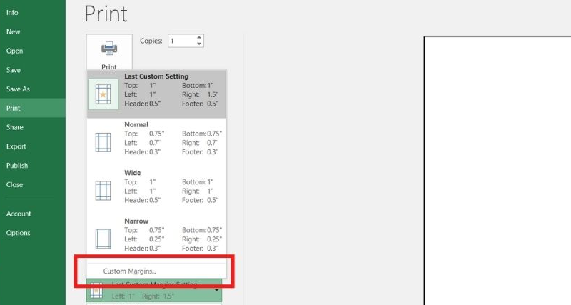 Hướng dẫn căn chỉnh Excel vừa trang A4 bước 2