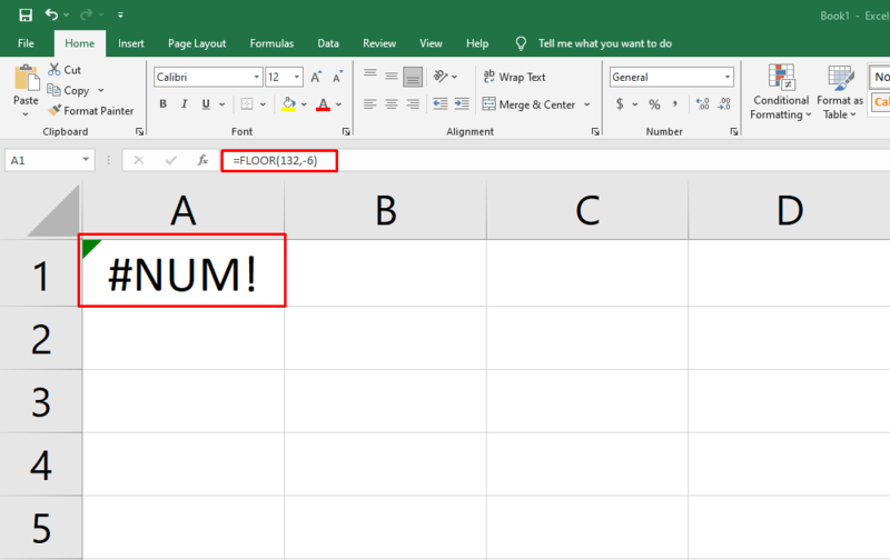 Cách dùng hàm FLOOR làm tròn số trong Excel