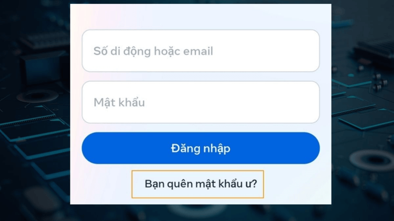 Lấy lại mật khẩu Facebook bằng messenger 2