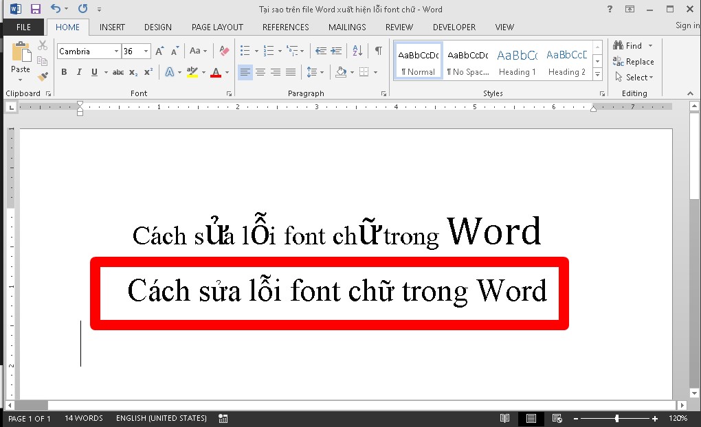 Cách sửa lỗi phông chữ trong Word bằng bộ Font Full bước 5