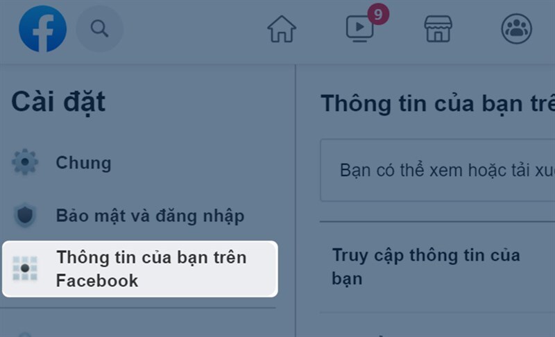 Vô hiệu hóa tài khoản trên Cài đặt Facebook bước 3