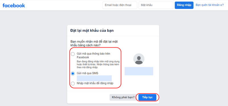 Cách xóa tài khoản Facebook vĩnh viễn khi bị mất bước 2