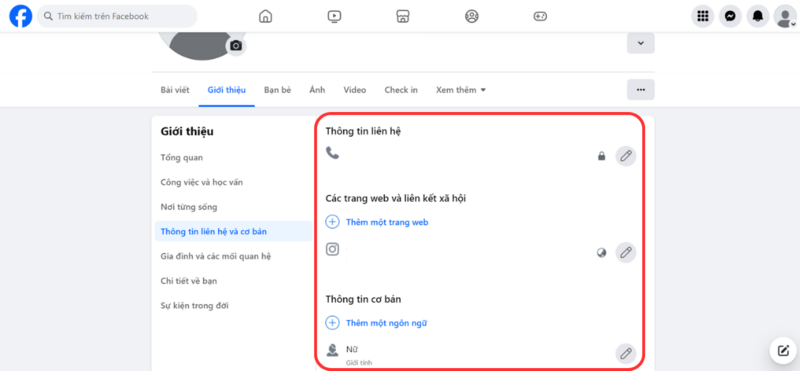 xóa tài khoản Facebook của người khác bước 3