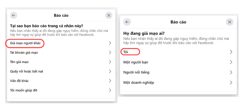 xóa tài khoản Facebook của người khác bước 7