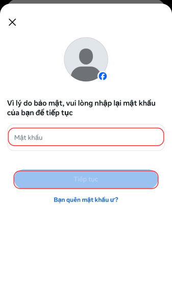 Hướng dẫn xóa tài khoản Facebook trên điện thoại bước 5