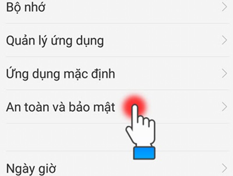 cài định vị giữa 2 điện thoại Android 1