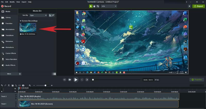  Hướng dẫn cách sử dụng Camtasia dễ dàng bước 7