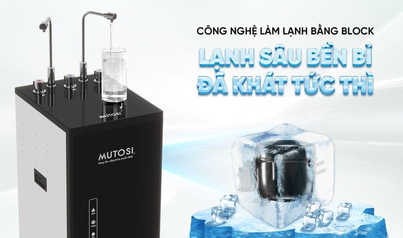Công nghệ làm lạnh block cây nước nóng lạnh