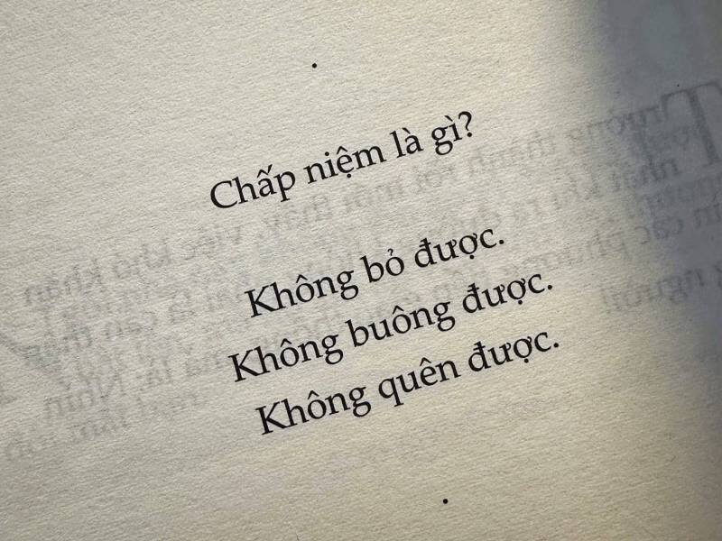 Chấp niệm là gì